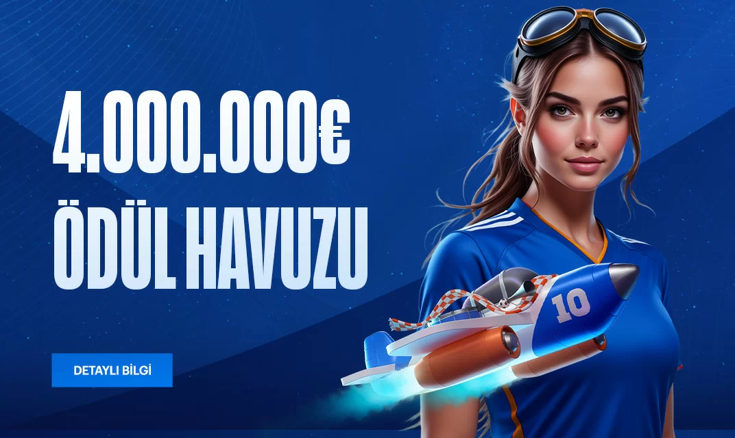 YouCas Aviator tarzı oyunlarda 4.000.000€ ödül havuzu