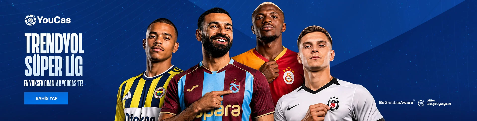 YouCas Süper Lig spor bahis vitrin görseli